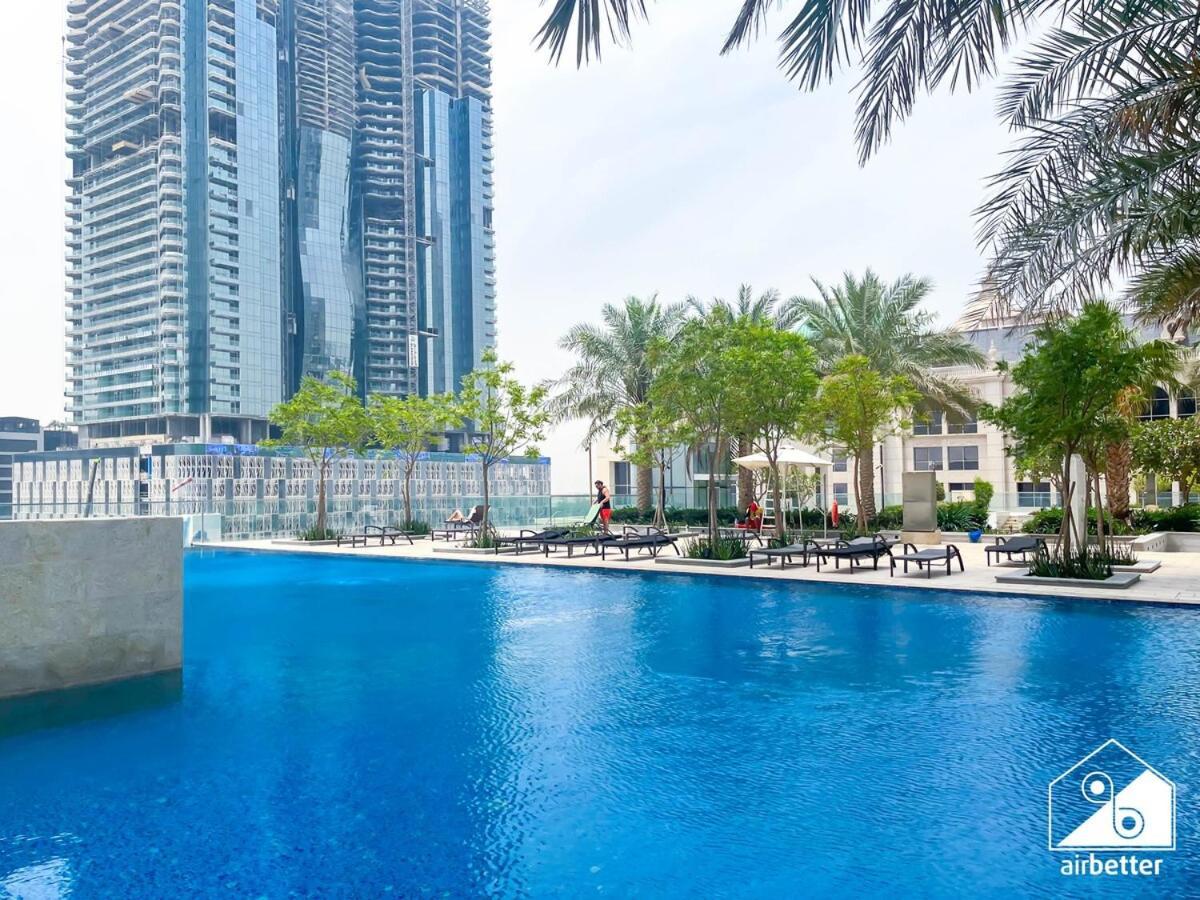 Wonderful 2b With Canal Views At Amna Tower Apartment *
